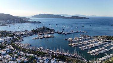 Şövalyeler inşa etmişti: Muğla'daki Bodrum Kalesi günün her vakti hayran bırakıyor