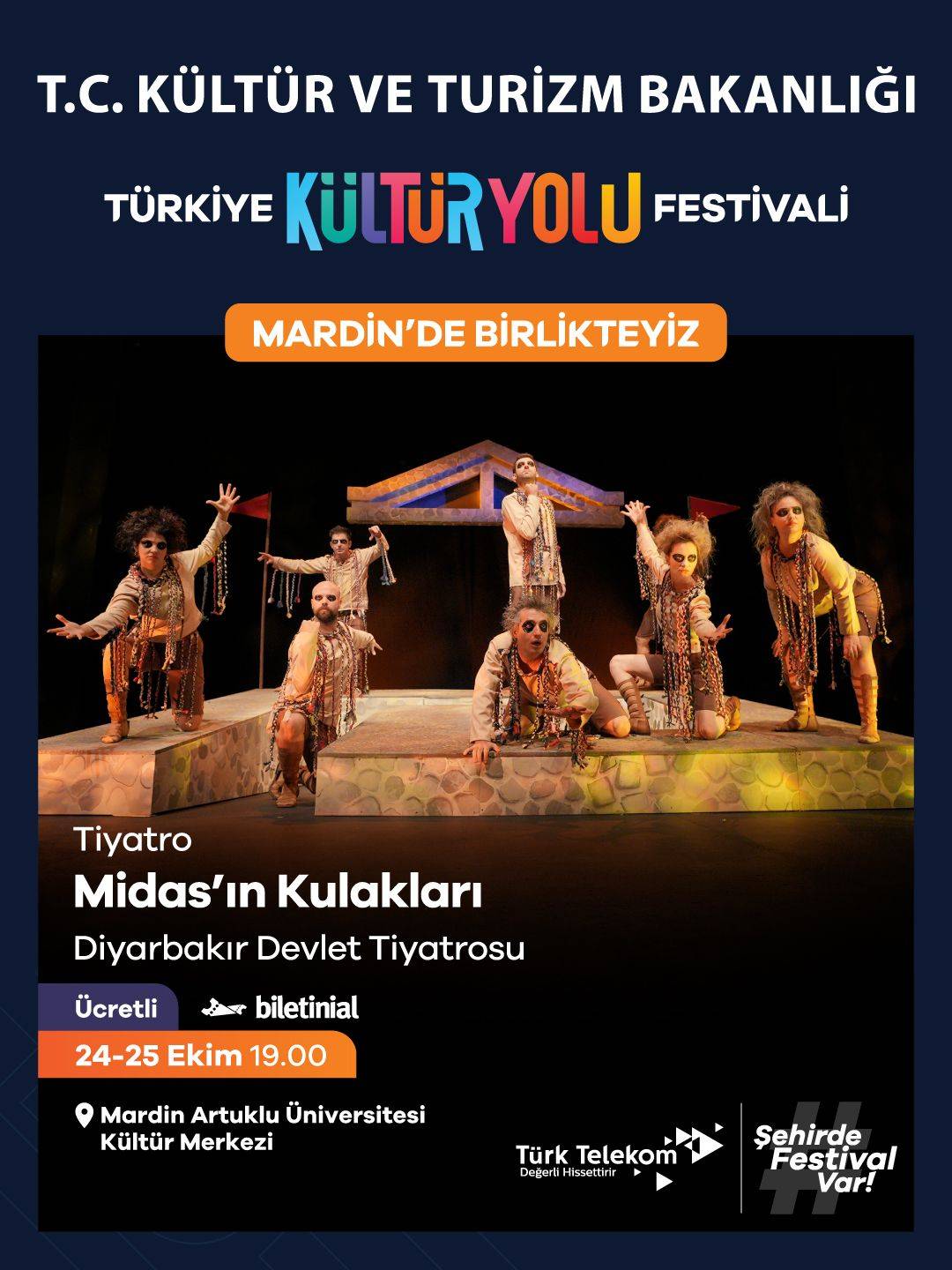 Türkiye Kültür Yolu Festivali ikinci kez Mardin'de! 9 günlük kültür ve sanat şöleni başlıyor