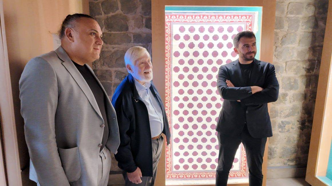 ABD'li ünlü profesör Kayseri'nin kültürel zenginliğine hayran kaldı