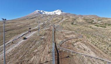 Erciyes'te adrenalin katlanacak! Dağ kızağı montajı tamamlandı, sırada test sürüşü var